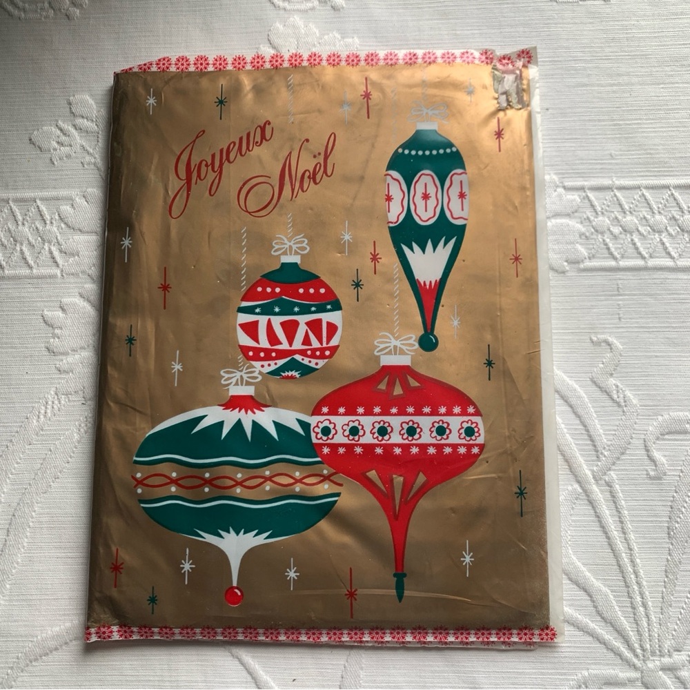 Vintage Mademoiselle Nylons Stockings Christmas Package 2 Pairs